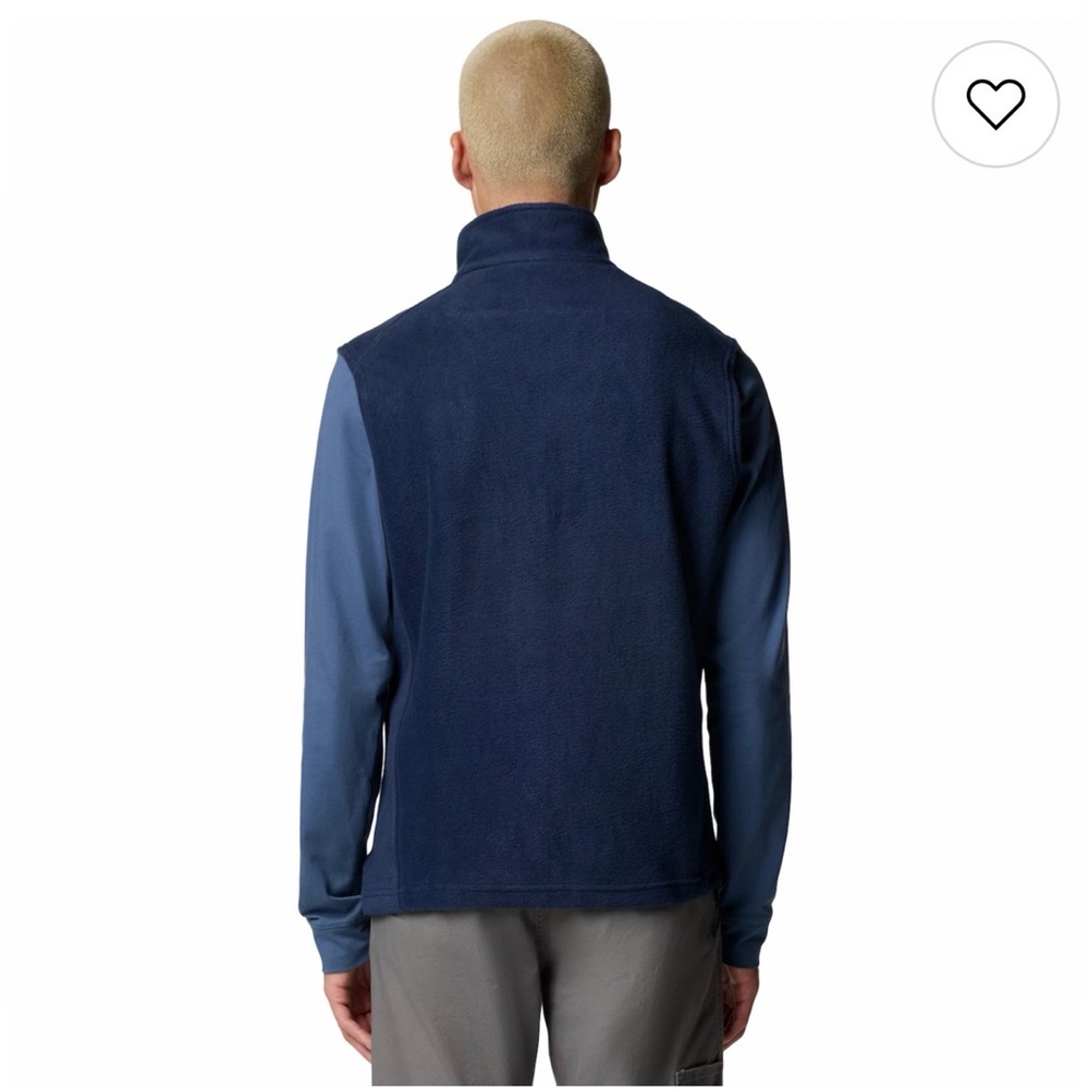 Men’s Columbia Steens Mountain™ Fleece Vest, Navy, Size Medium, New With Tags - Picture 12 of 17